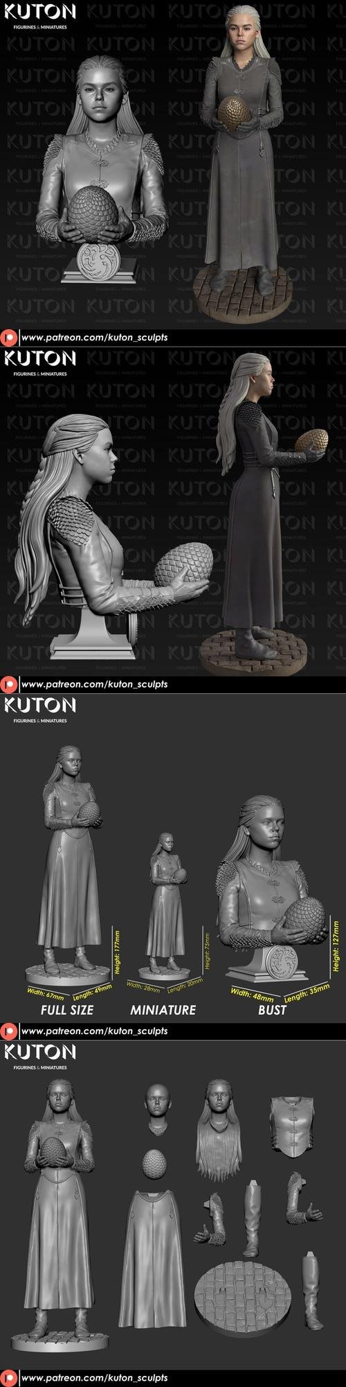 Rhaenyra – 3D Print