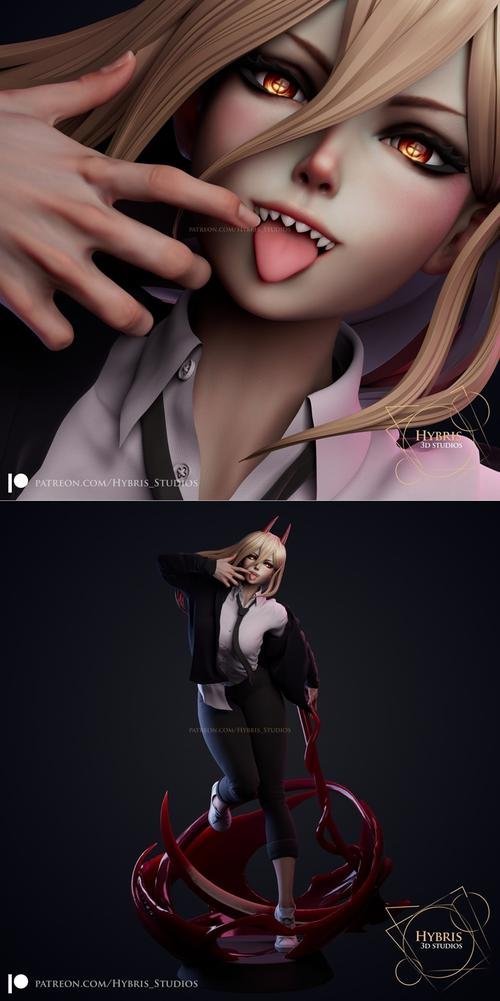 Chainsaw Man Power - Hybris Studios – 3D Print