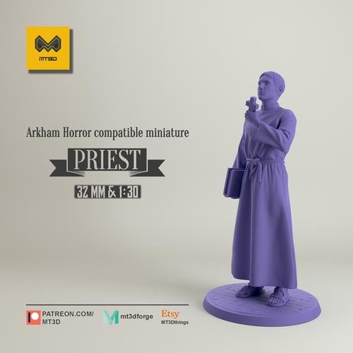 MT3D Forge - Priest – 3D Print
