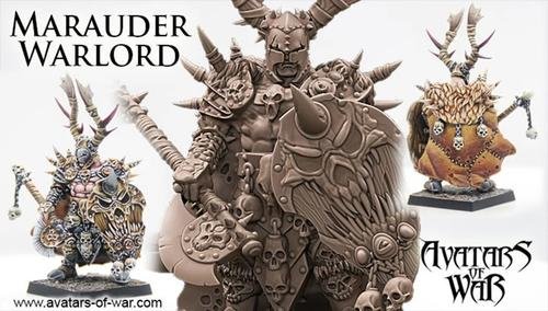 Avatars of War - Marauder Warlord – 3D Print