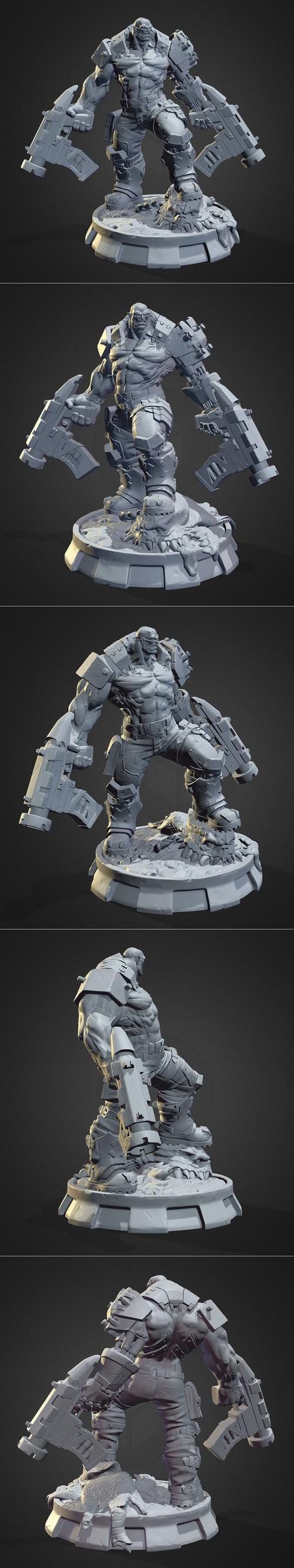 Orc Cyborg – 3D Print