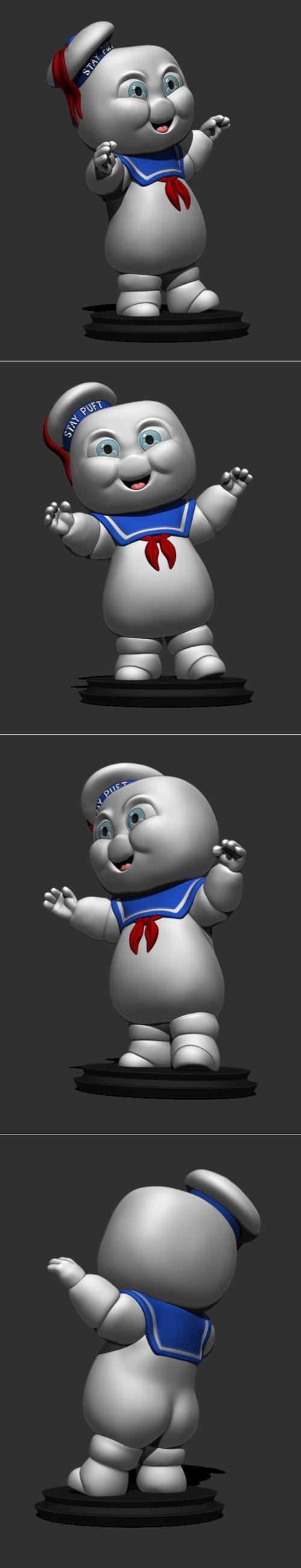 Little Big Head - Stay Puft Marshmallow Man – 3D Print
