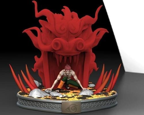 Diorama Maito Gai – 3D Print