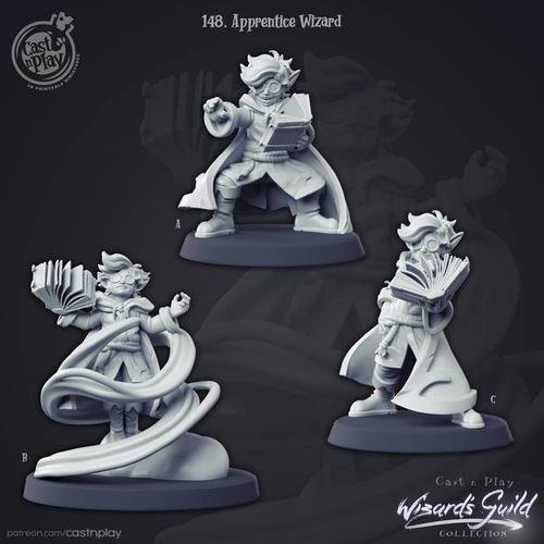 Apprentice Wizard – 3D Print