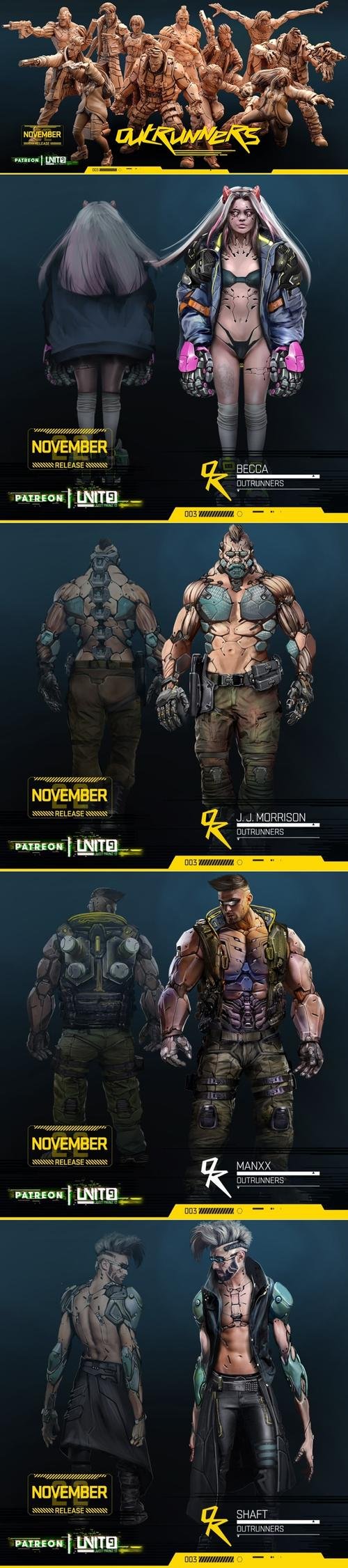 Unit 9 - Outrunners November 2022 – 3D Print