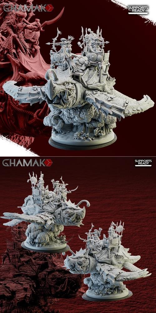 Ghamak - Gamera Complete – 3D Print