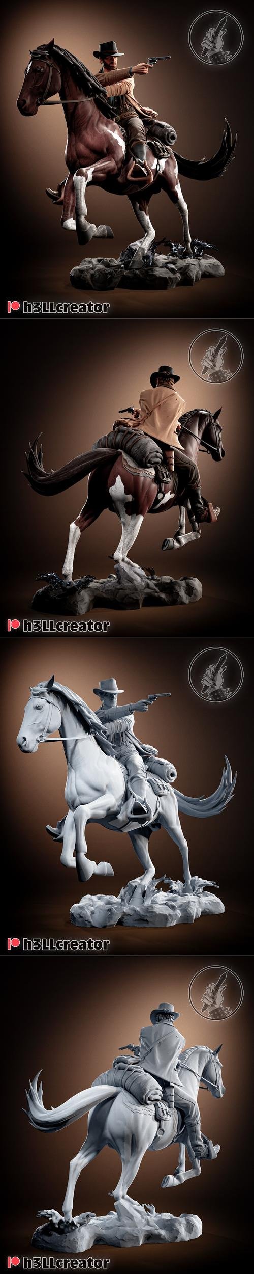 H3LL Creator - Arthur Morgan – 3D Print