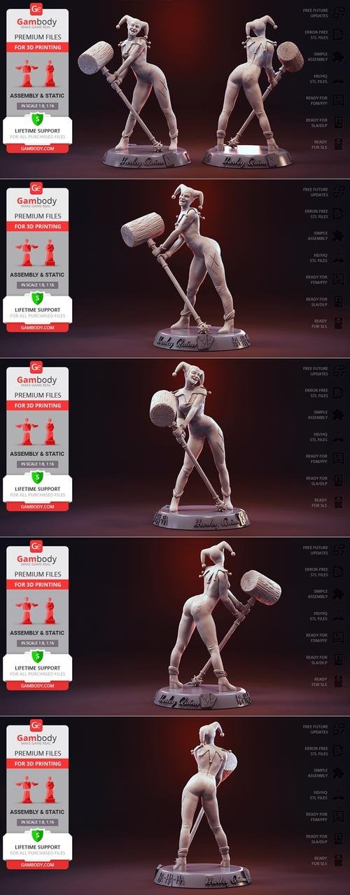 Harley Quinn (Gambody) – 3D Print