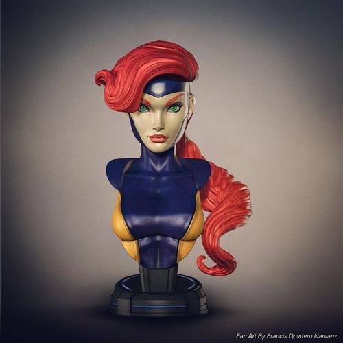 JGrey Bust – 3D Print