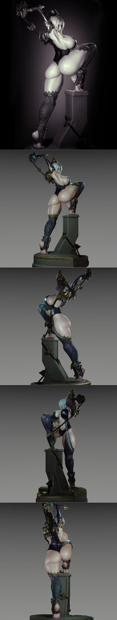 Ivy Valentine soul calibur – 3D Print