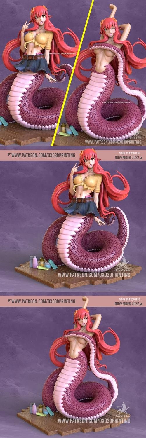 Miia - Monster Musume – 3D Print
